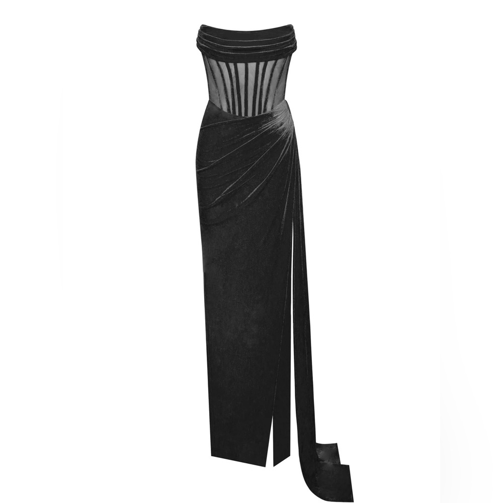 Miss Circle evening gown, wore for 2 hours. Still looks brand new! - Picture 3 of 4